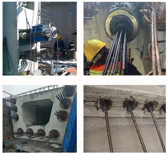 Application of Post-Tension Wedge Application of Post-Tension Wedge