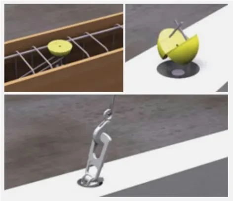 Hidden Embedded Lifting Parts Hidden Embedded Lifting Parts