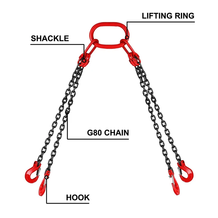 Lifting Chain Sling With Hook